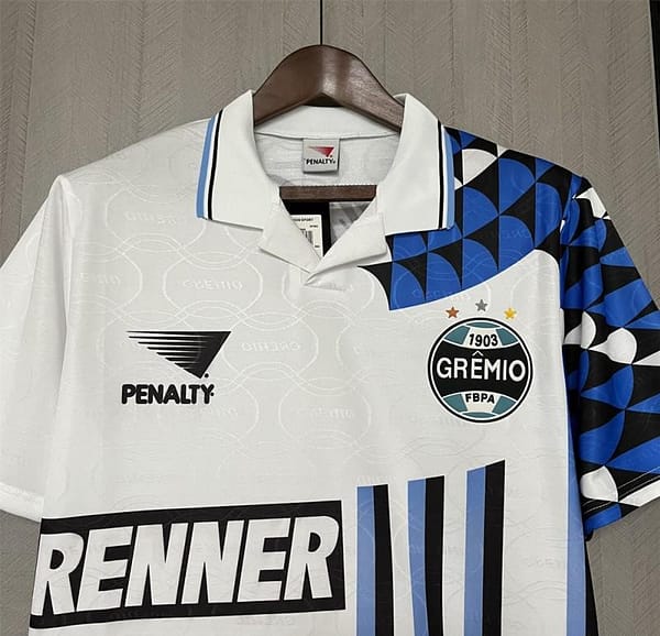 1994/95 Retro Gremio Away Jersey - Image 8