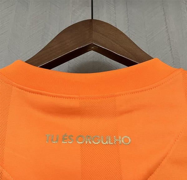 2010 Retro Corinthians Goalkeeper Orange Jersey - Image 2