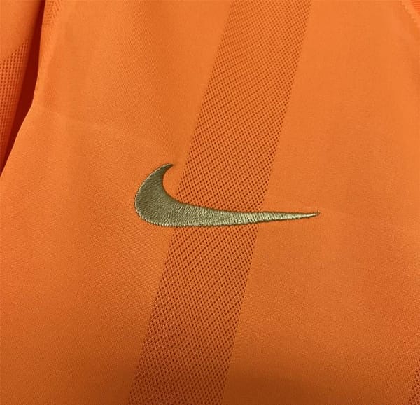 2010 Retro Corinthians Goalkeeper Orange Jersey - Image 8