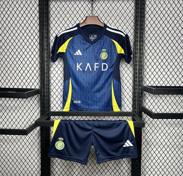 2024/25 Kids Al-Nassr Away Kit