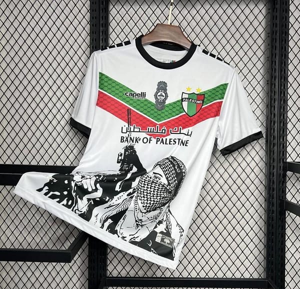 2024/25 CD Palestino White Graffiti Jersey