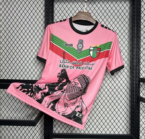 2024/25 CD Palestino Pink Graffiti Jersey