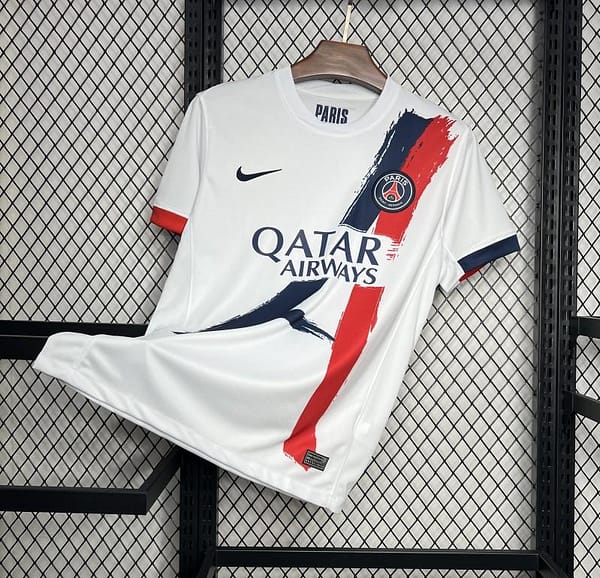 24/25 PSG Away White Jersey - Image 2
