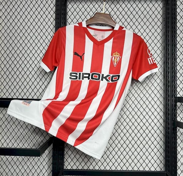 24/25 Sporting De Gijon Home Jersey - Image 2