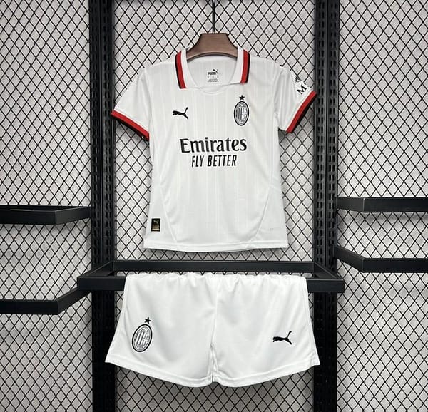 24/25 Kids AC Milan Away Jersey