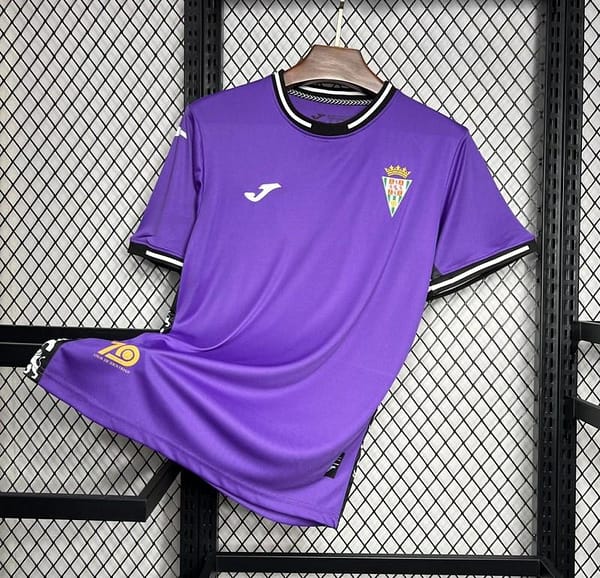 24/25 Cordoba CF Away Purple Jersey - Image 2