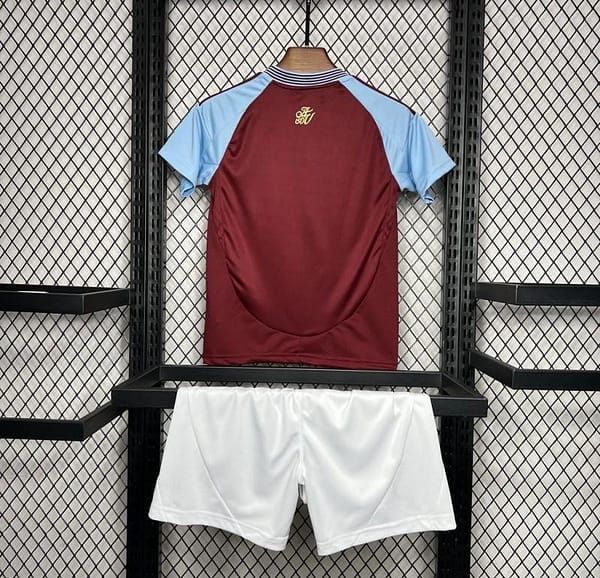 24/25 Kids Aston Villa Home Jersey - Image 2