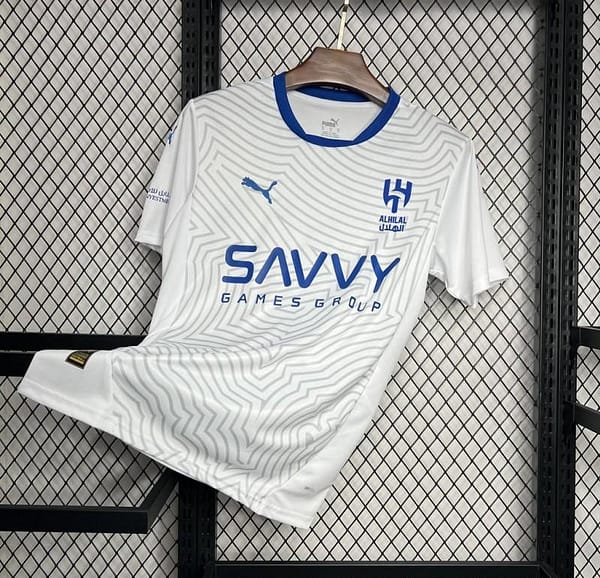 24/25 Al Hilal SC Away White Jersey - Image 2