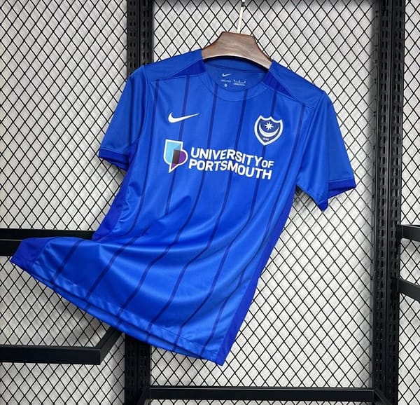24/25 Portsmouth Home Jersey - Image 2