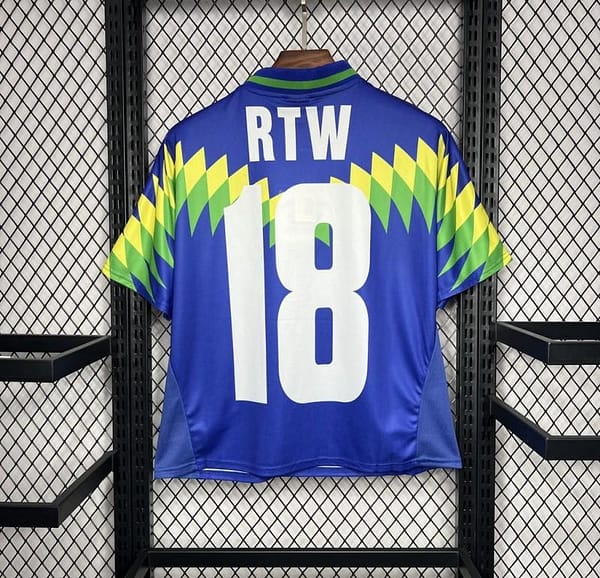 Retro 1995 Brazil Away Corteiz Jersey - Image 3