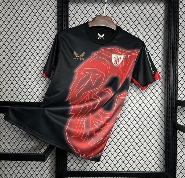 24/25 Sevilla Black/Red Pre-Match Special Jersey - Image 2