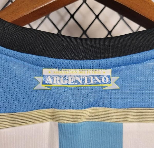 Retro 2014 Argentina Home Jersey - Image 2