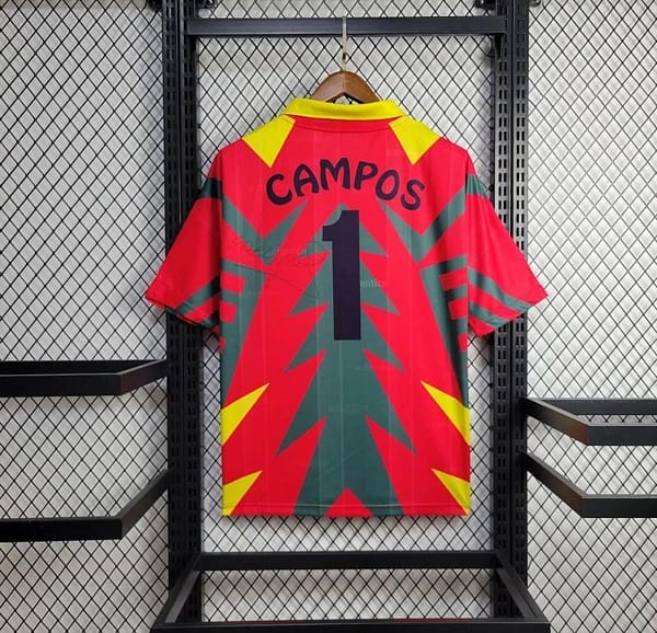 Retro 1998 Mexico World Cup Goalkeeper Red Jersey - Image 6