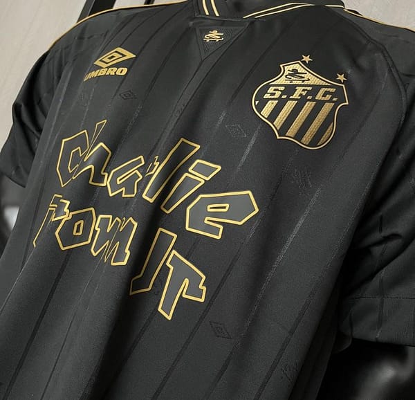 24/25 Santos Charlie Brown Jr Special Black Jersey - Image 9