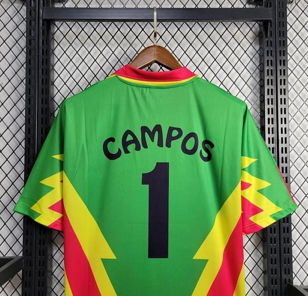 Retro 1998 Mexico CAMPOS 1 WORLD CUP HOME Jersey - Image 4