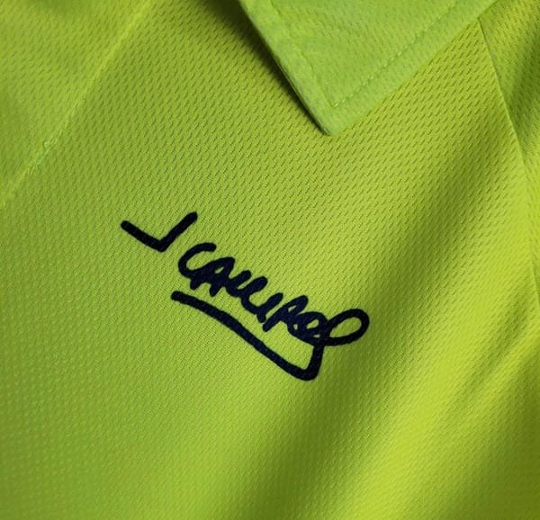 Retro 1998 Mexico Goalkeeper CAMPOS 1 Home Yellow Jersey - Image 5