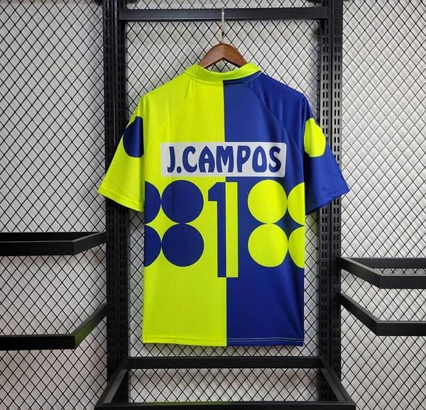 Retro 1998 Mexico Goalkeeper CAMPOS 1 Home Yellow Jersey - Image 7