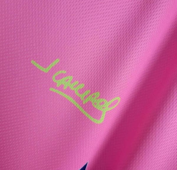 Retro 1992/93 Mexico Goalkeeper CAMPOS 1 Home Pink Jersey - Image 3