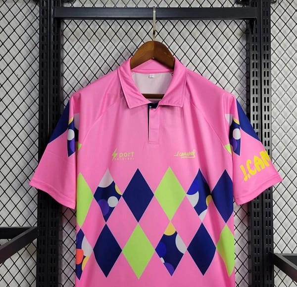 Retro 1992/93 Mexico Goalkeeper CAMPOS 1 Home Pink Jersey - Image 6