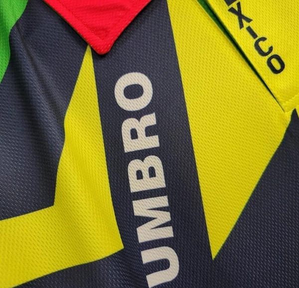 Retro 1994 Mexico Away Goalkeeper Jersey - Image 4