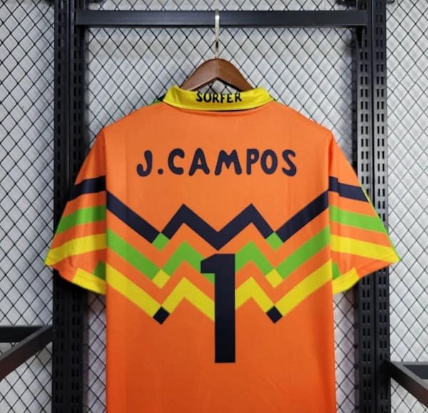 Retro 1994 Mexico Jorge Campos Home Green Goalkeeper - Image 2