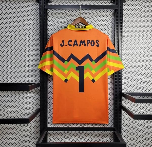 Retro 1994 Mexico Jorge Campos Home Green Goalkeeper - Image 6