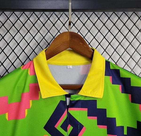 Retro 1995 Mexico Goalkeeper Campos Jersey - Image 5