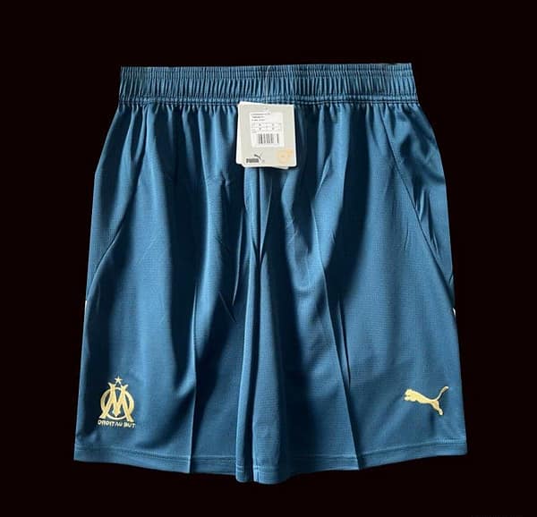 24/25 Olympique Marseille Away Blue Shorts