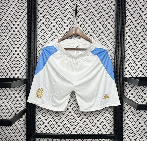 2024 Argentina  Home White Shorts