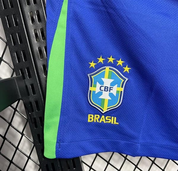 2024 Brazil Home Shorts - Image 2
