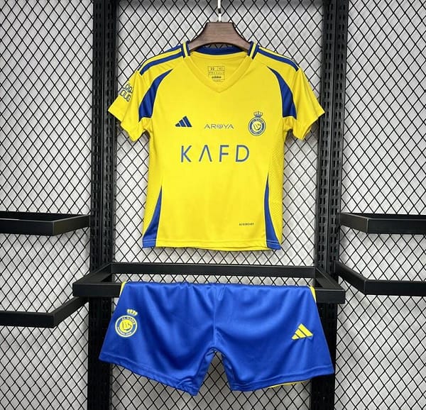 24/25 Kids Al-Nassr Home Jersey
