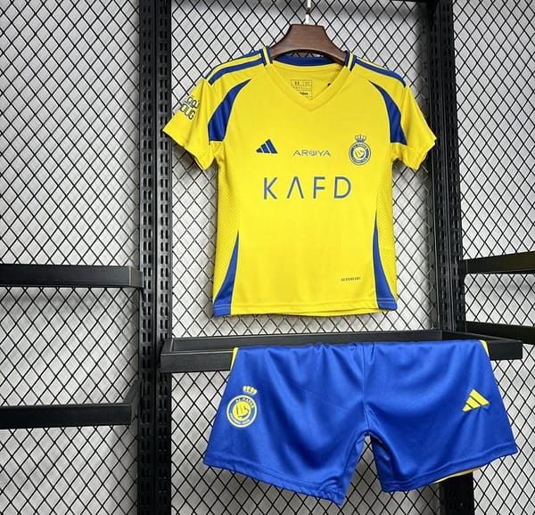 24/25 Kids Al-Nassr Home Jersey - Image 7