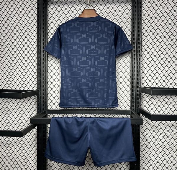 24/25 Kids Barcelona Away Navy Jersey - Image 3