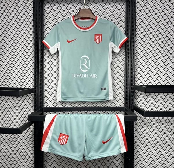 24/25 Kids Atletico Madrid Away Jersey