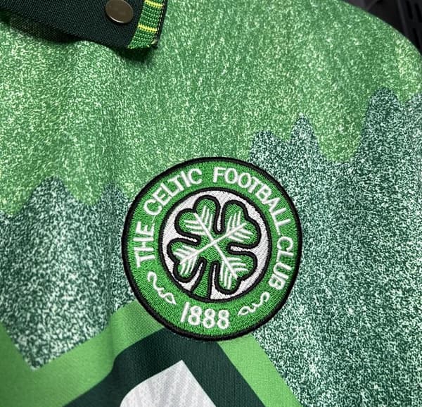 Retro 91/92 Celtic Away Green Jersey - Image 4