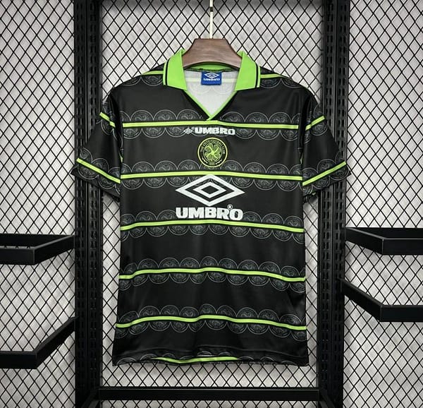 Retro 98/99 Celtic Away Black Jersey
