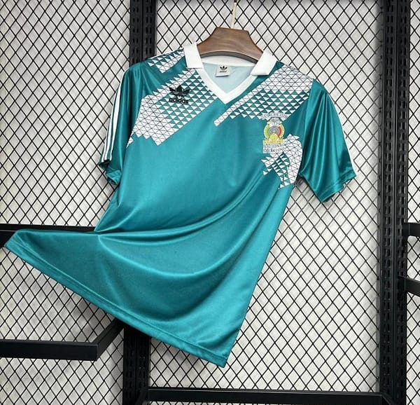 Retro 1990 Mexico Home Jersey - Image 2