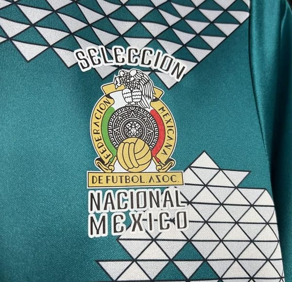 Retro 1990 Mexico Home Jersey - Image 6