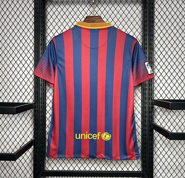 Retro 13/14 Barcelona Home Jersey - Image 9
