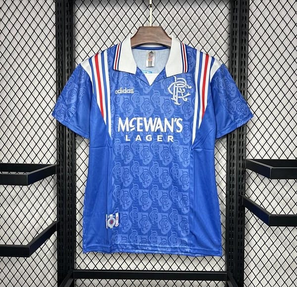 Retro 96/97 Glasgow Rangers Home Jersey
