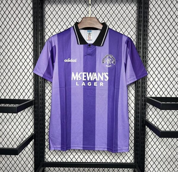 Retro 94/95 Glasgow Rangers Third Purple Jersey