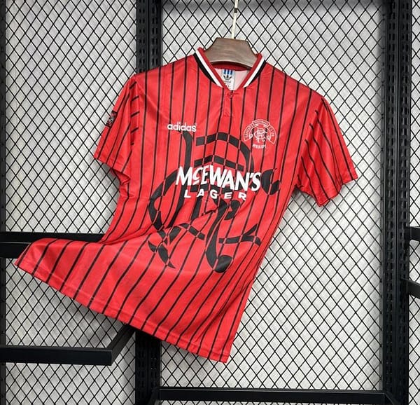 Retro 94/95 Glasgow Rangers Away Jersey - Image 2