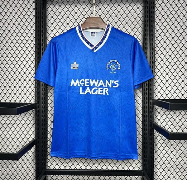 Retro 90/92 Glasgow Rangers Home Jersey