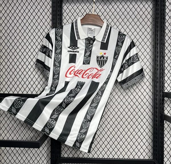 Retro 1995 Atletico Mineiro Home Jersey - Image 2