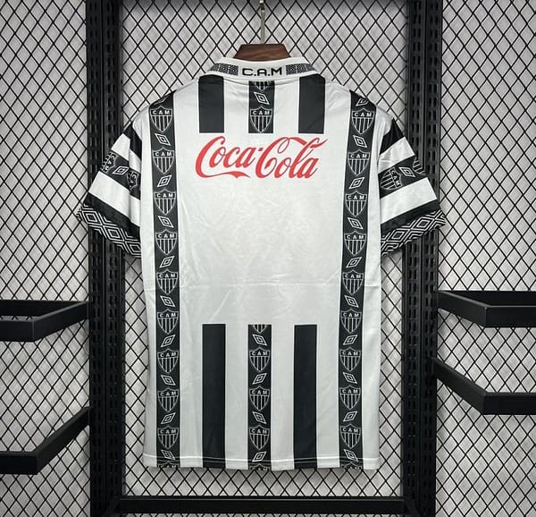 Retro 1995 Atletico Mineiro Home Jersey - Image 6