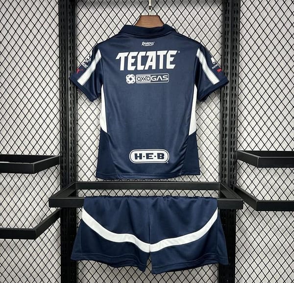 24/25 Kids Monterrey Home Jersey - Image 5
