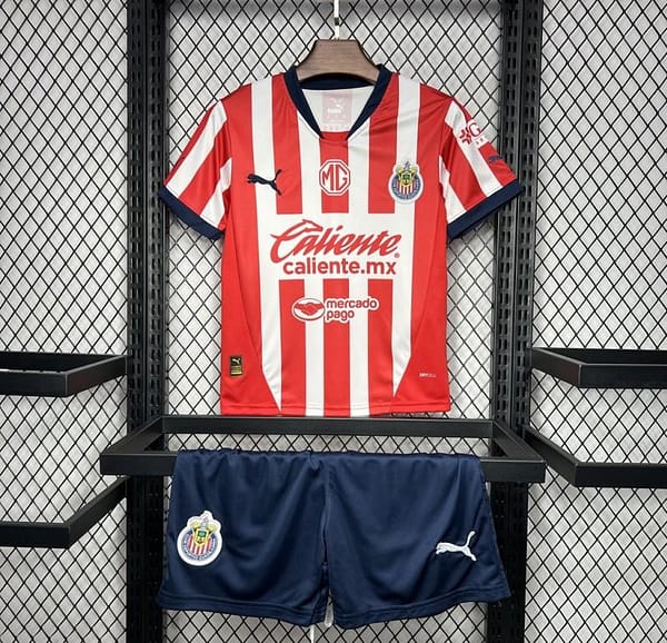 24/25 Kids Chivas Guadalajara Home Jersey