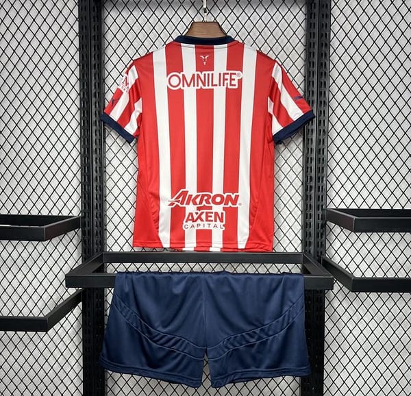 24/25 Kids Chivas Guadalajara Home Jersey - Image 6