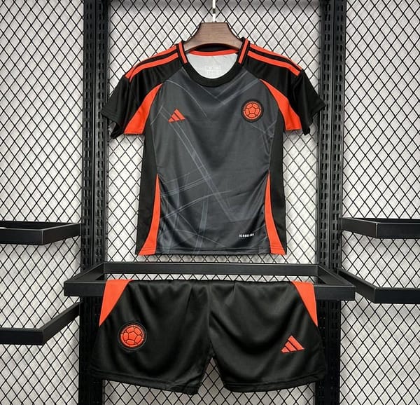 2024 Kids Colombia Black Jersey