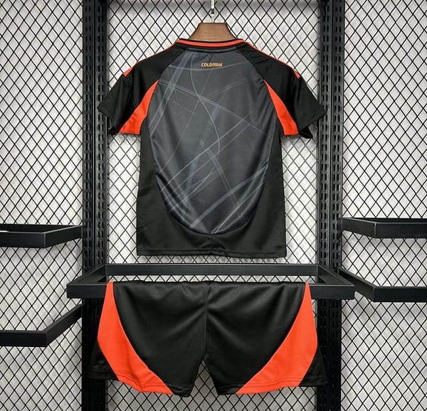 2024 Kids Colombia Black Jersey - Image 5